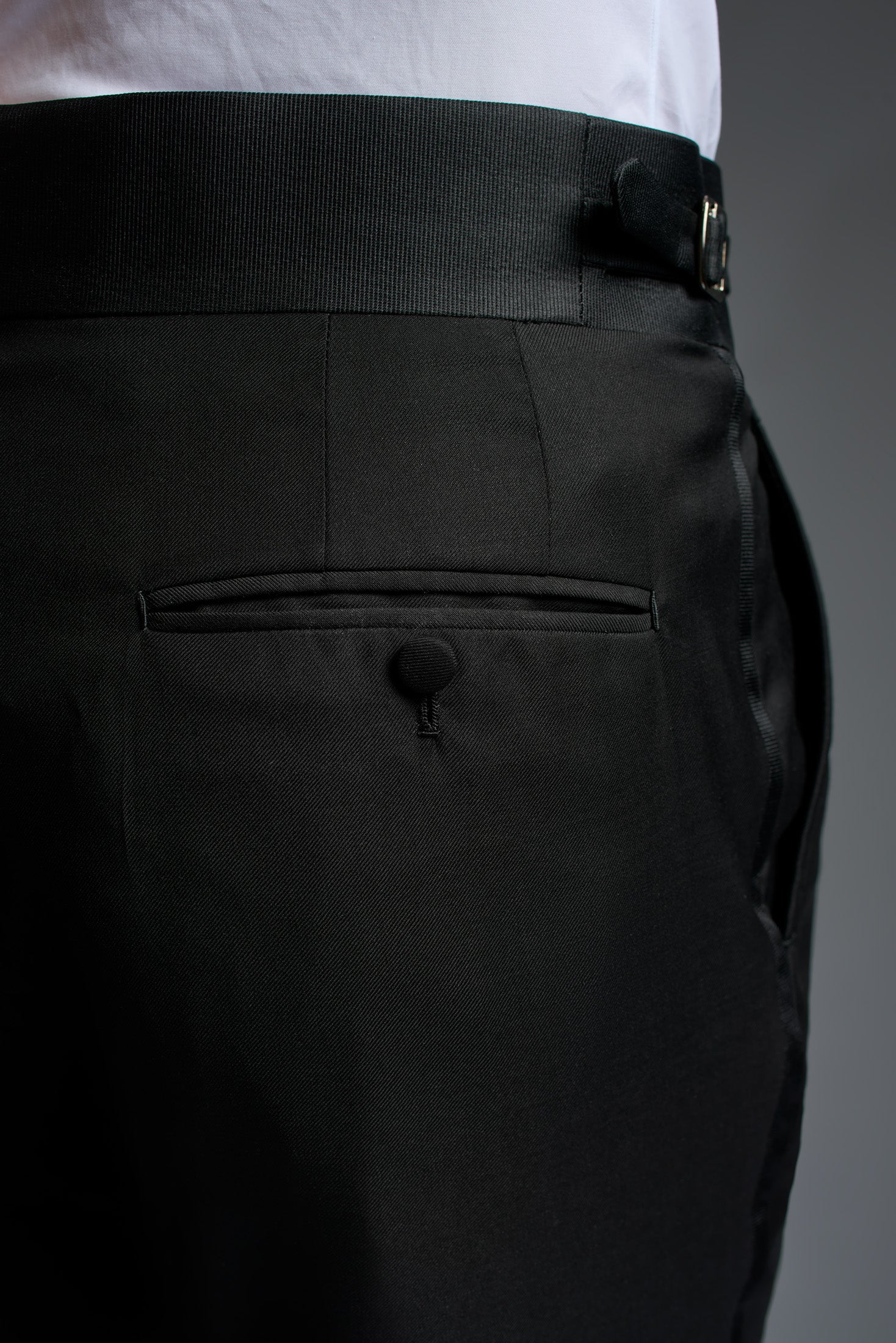 Casalnuovo Pleated Tuxedo Trouser - Image 4