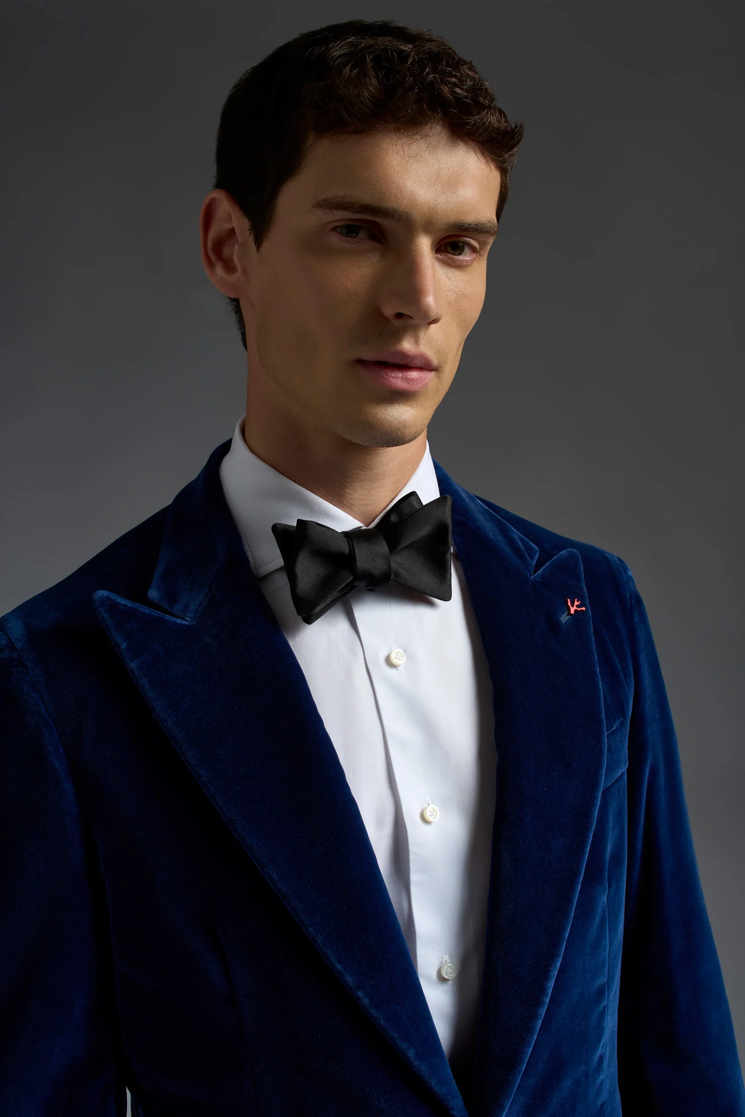 Marechiaro Peak Lapel Smoking Jacket - Image 3