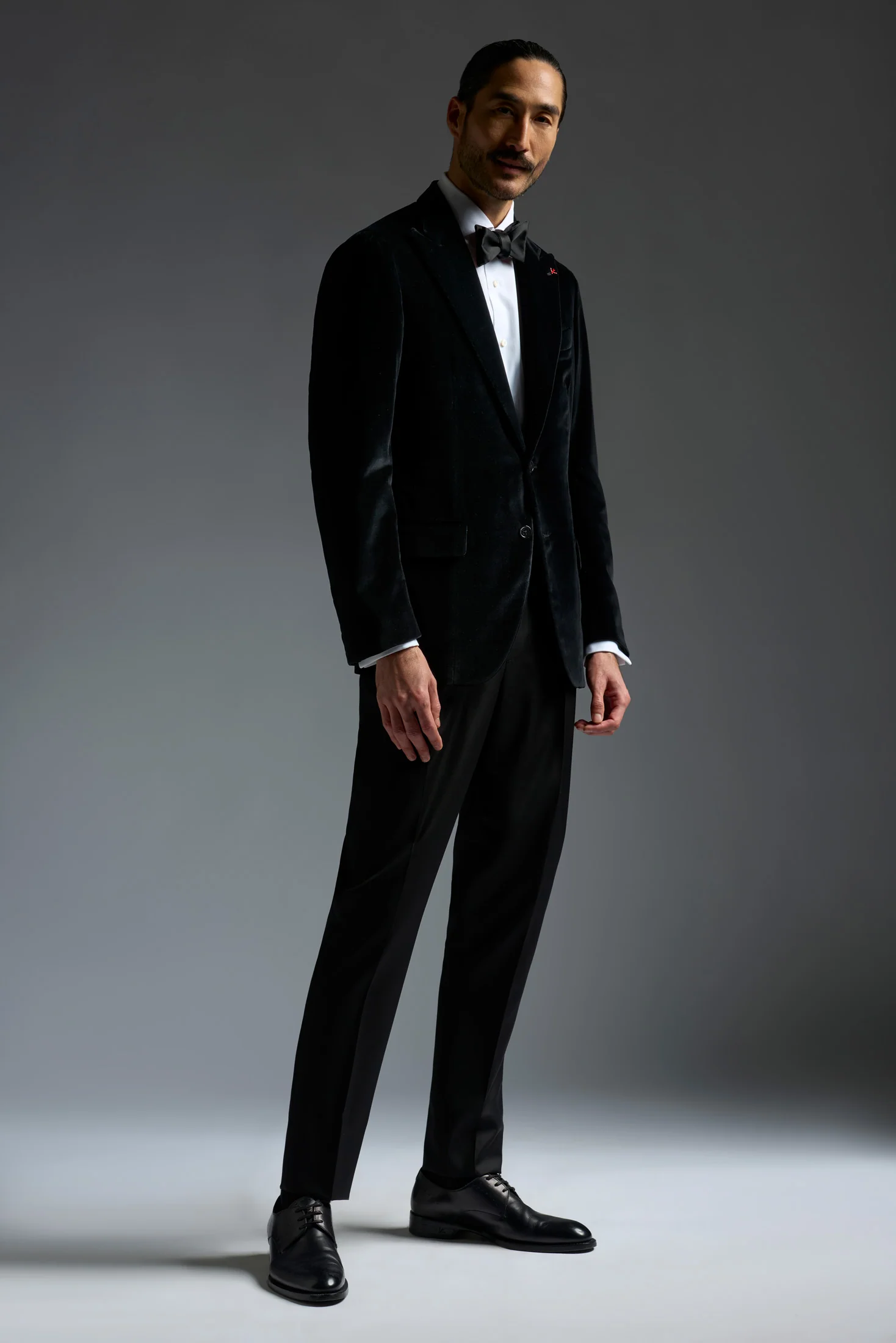 Marechiaro Peak Lapel Smoking Jacket - Image 7