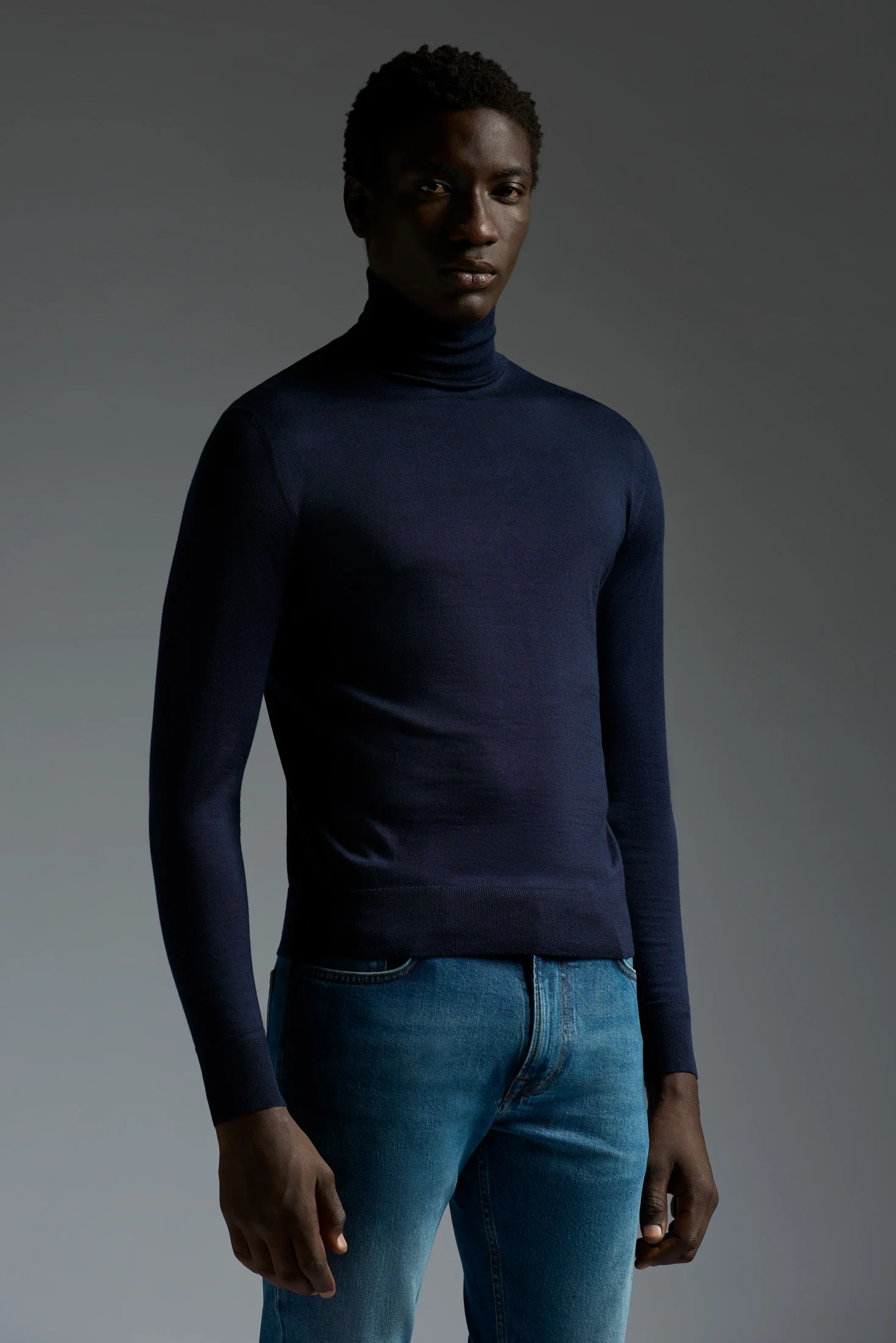 Roll neck WOOL CASHSILK SCIAMMERIA