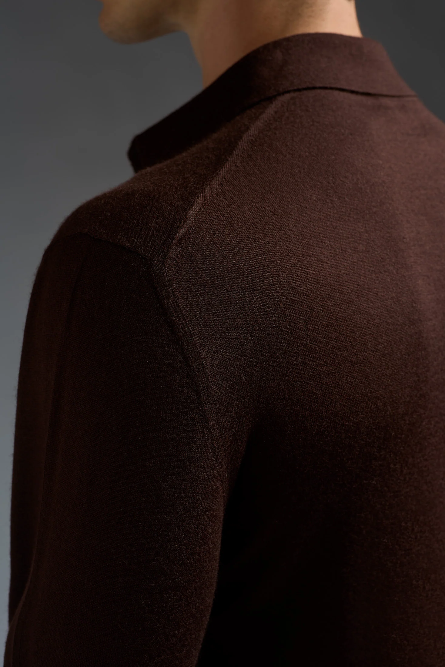Polo long sleeve open collar yp002 - Image 5