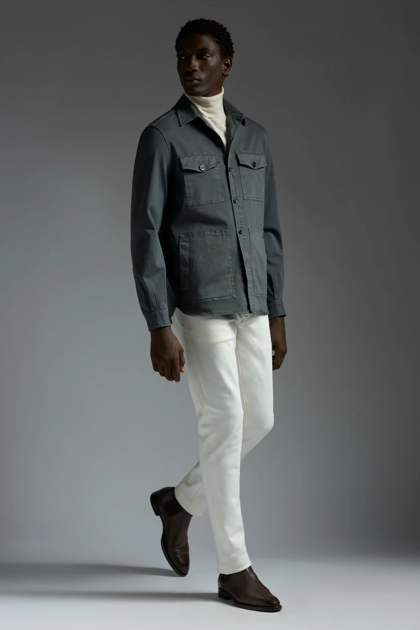 The Overshirt SOLID COMFORT COTTON CASHMERE - Image 2