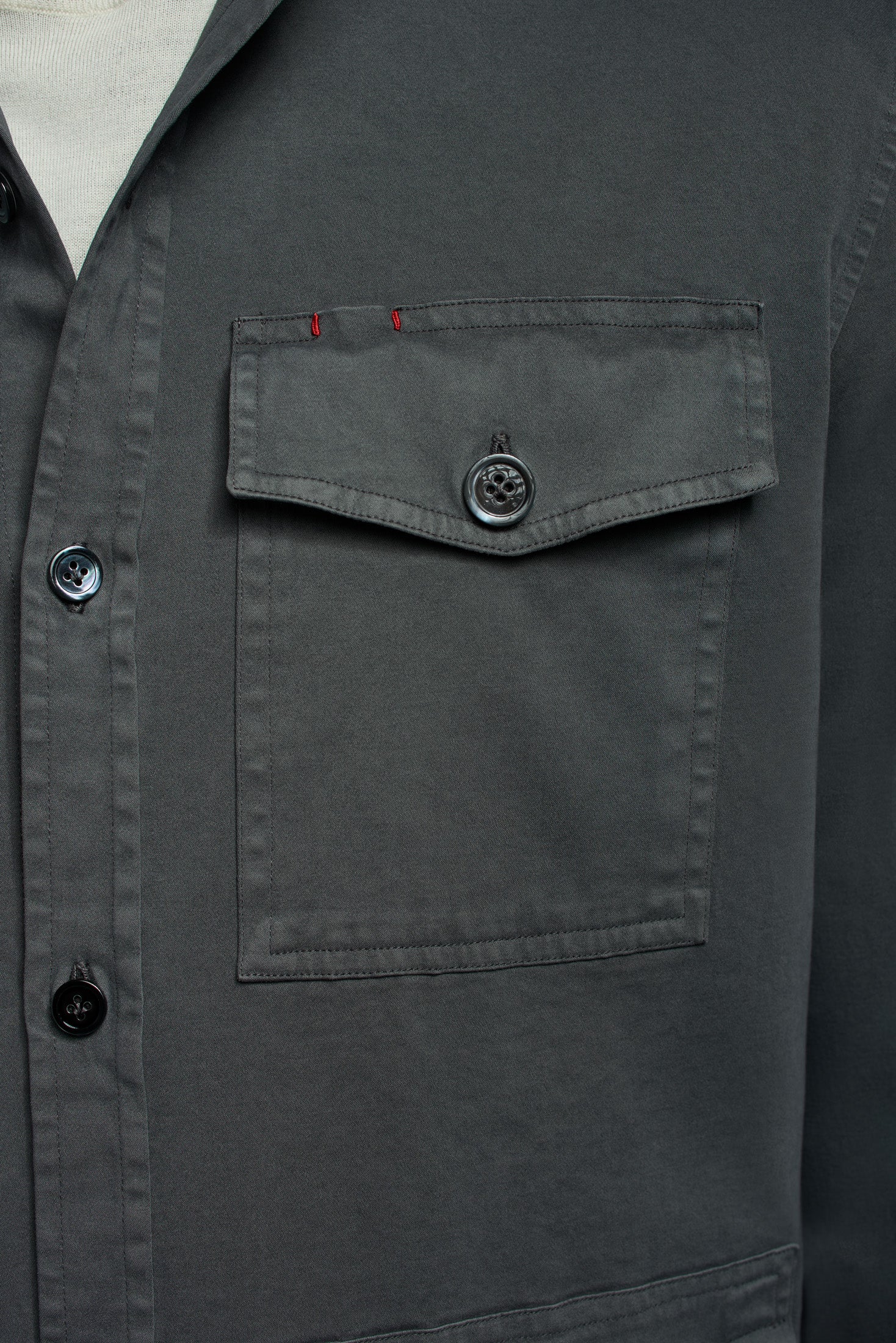 The Overshirt SOLID COMFORT COTTON CASHMERE - Image 4