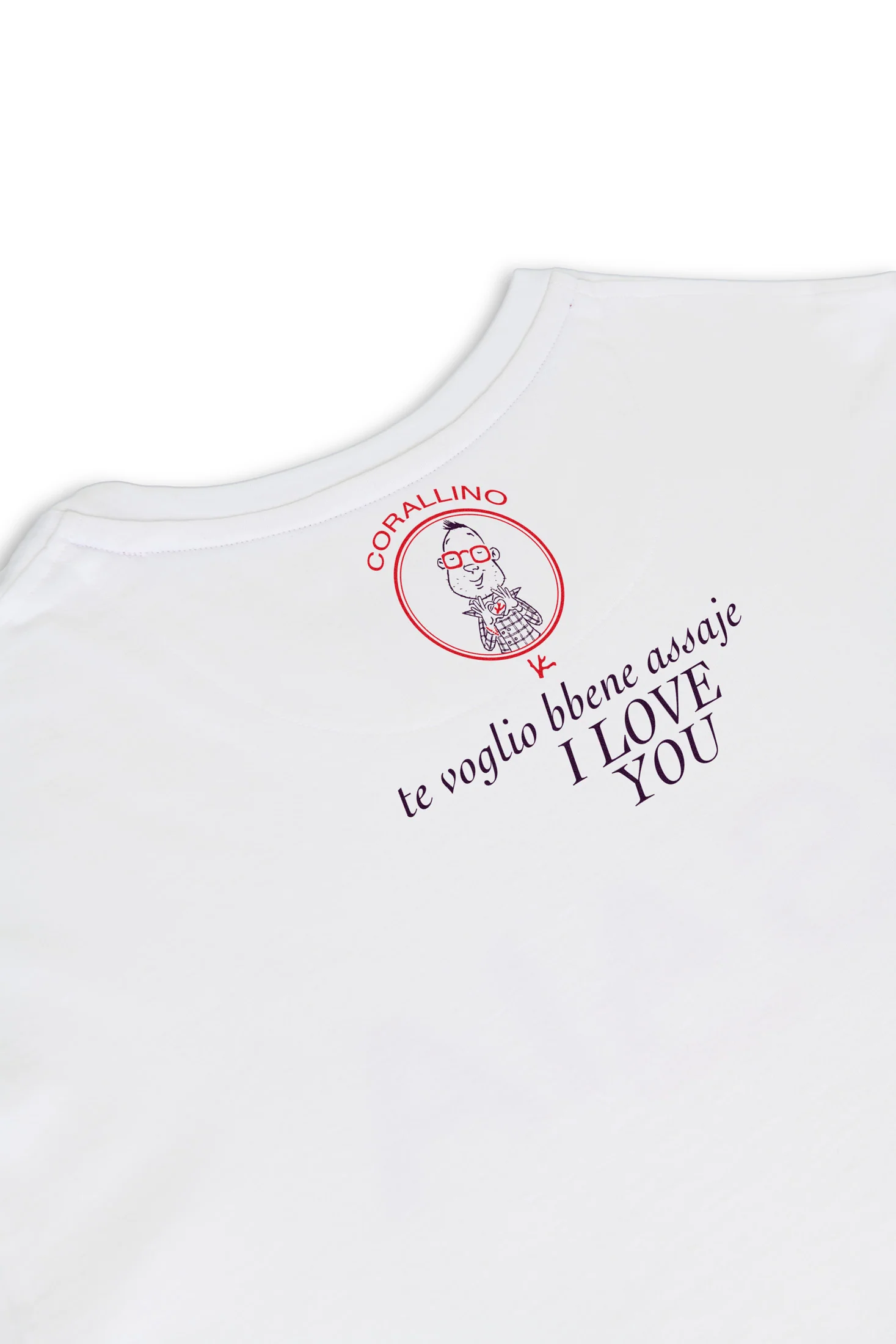 Gesture T-Shirt Te Voglio Bbene Assaje - Image 4