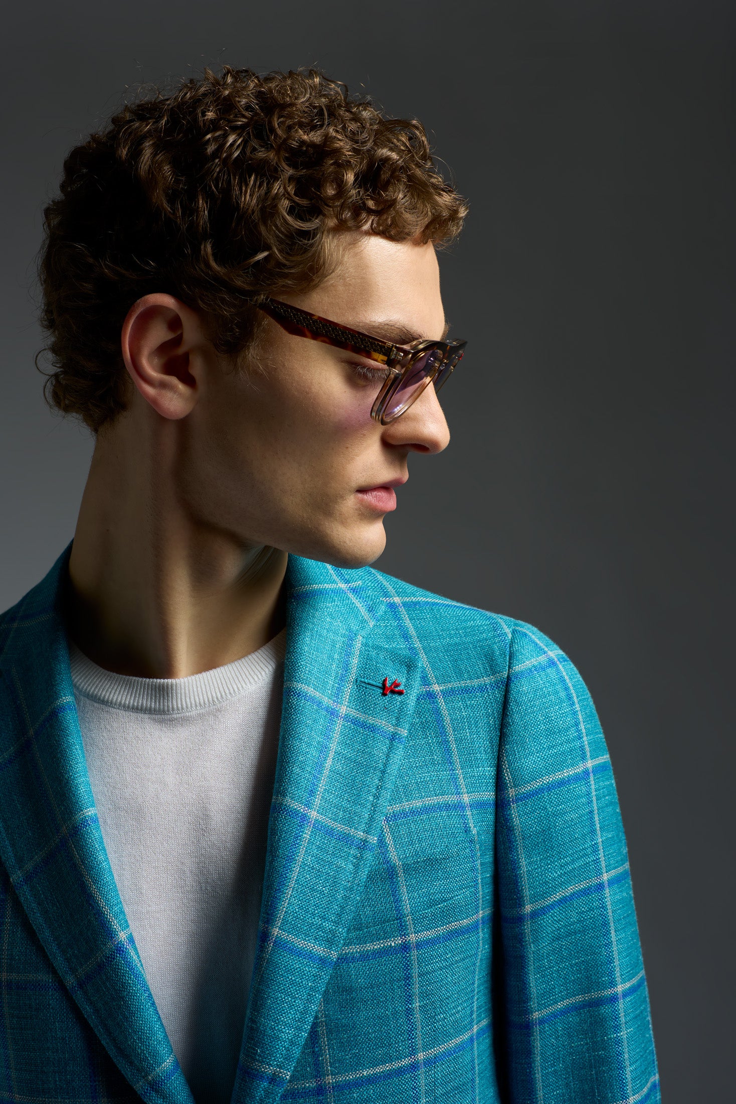 Wool Silk and Linen Capri Blazer - Image 3