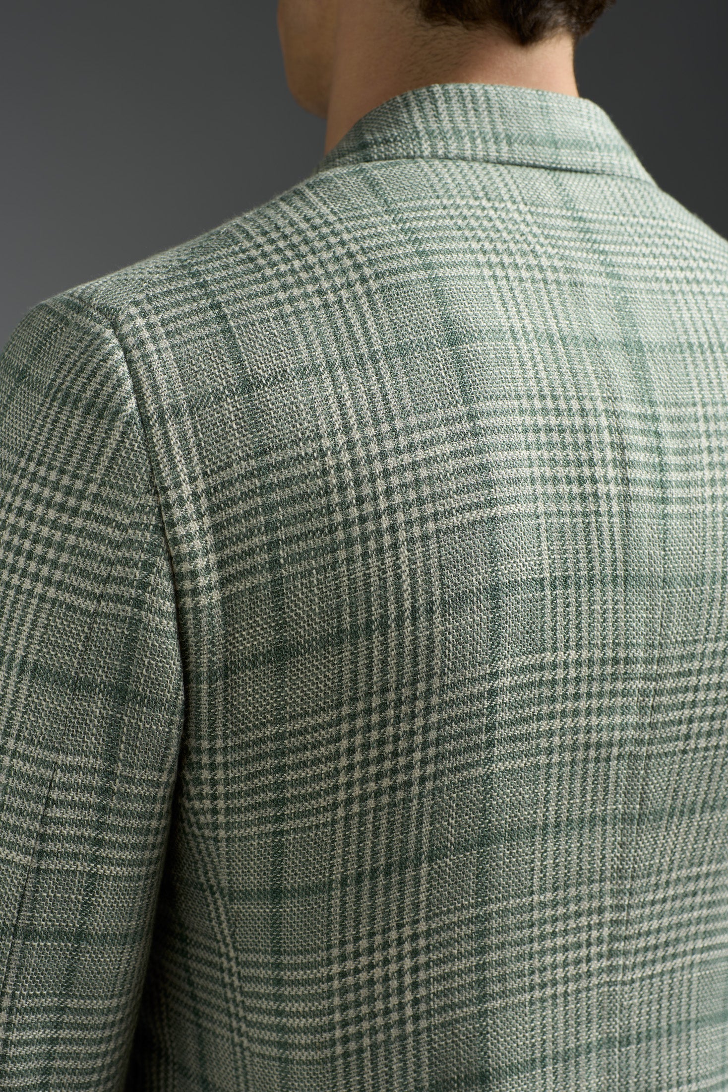 Wool Cotton Silk and Linen Capri Blazer - Image 5