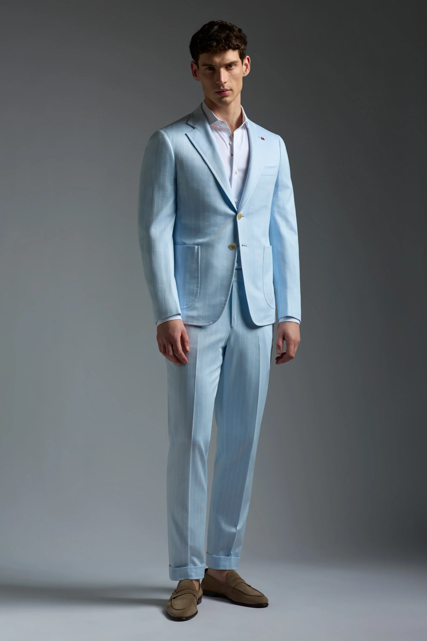 Cotton Linen Capri Blazer - Image 2