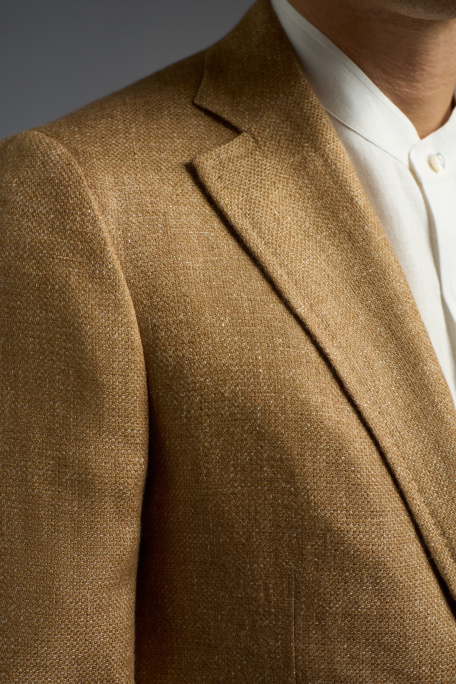 Linen Cashmere and Silk Capri Blazer - Image 4