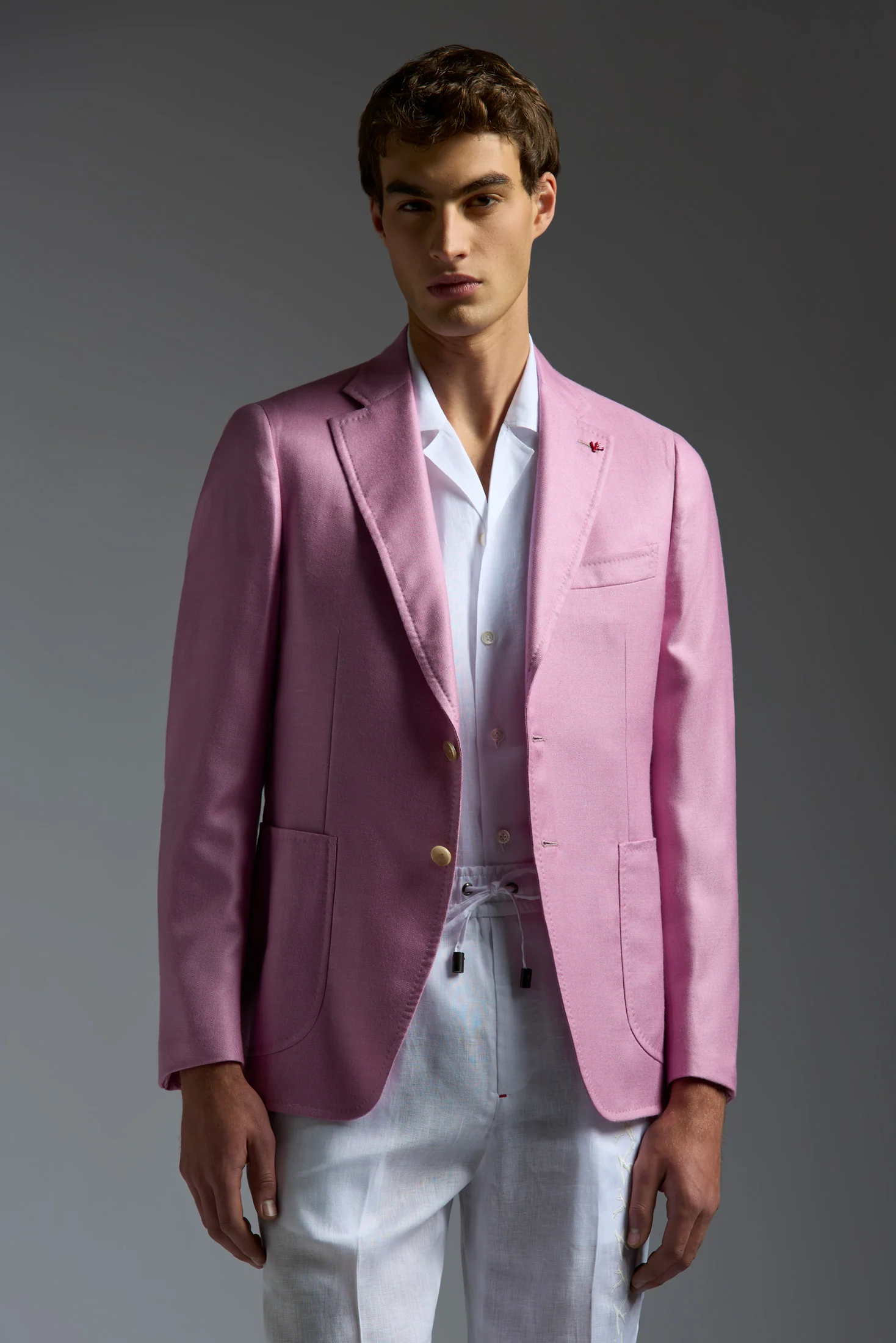 Cashmere and Silk Capri Blazer