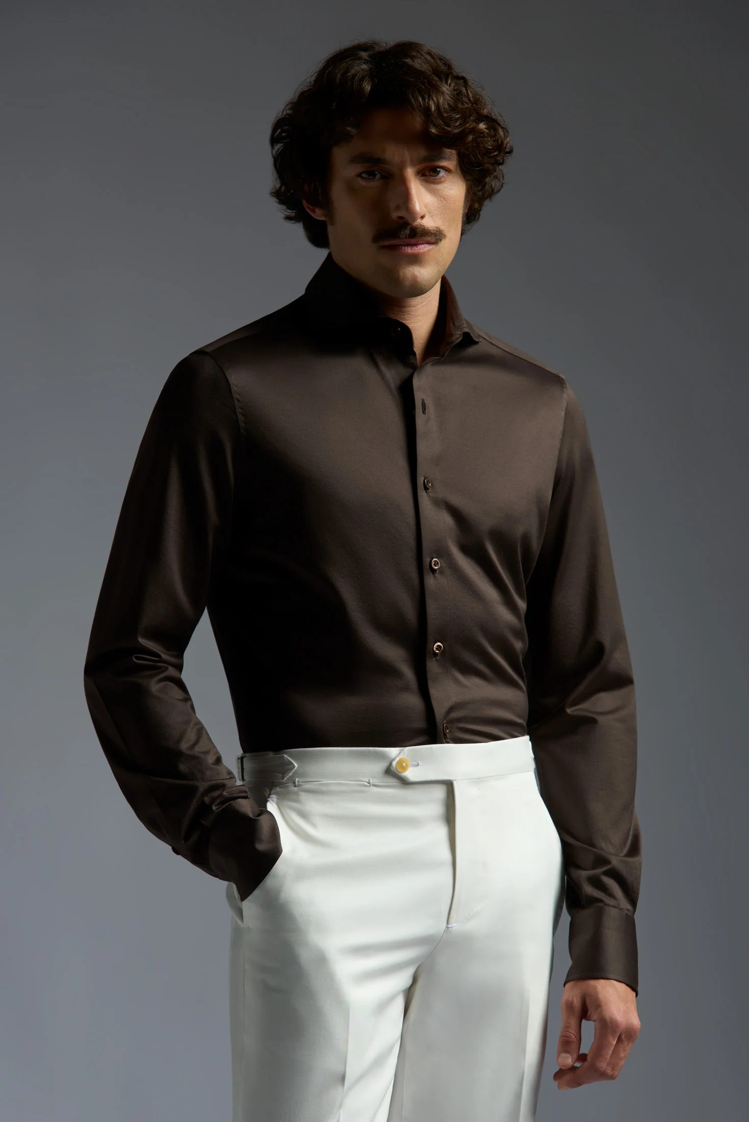 Filo di Scozia Long Sleeve Jersey Shirt