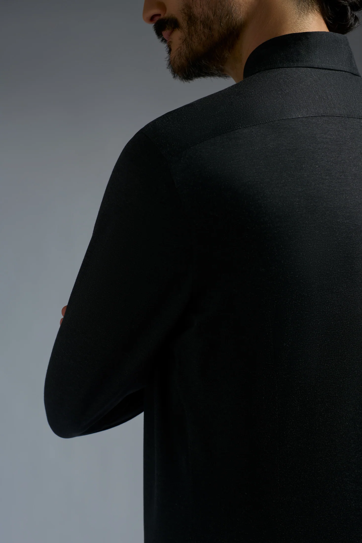 Filo di Scozia Long Sleeve Jersey Shirt - Image 20
