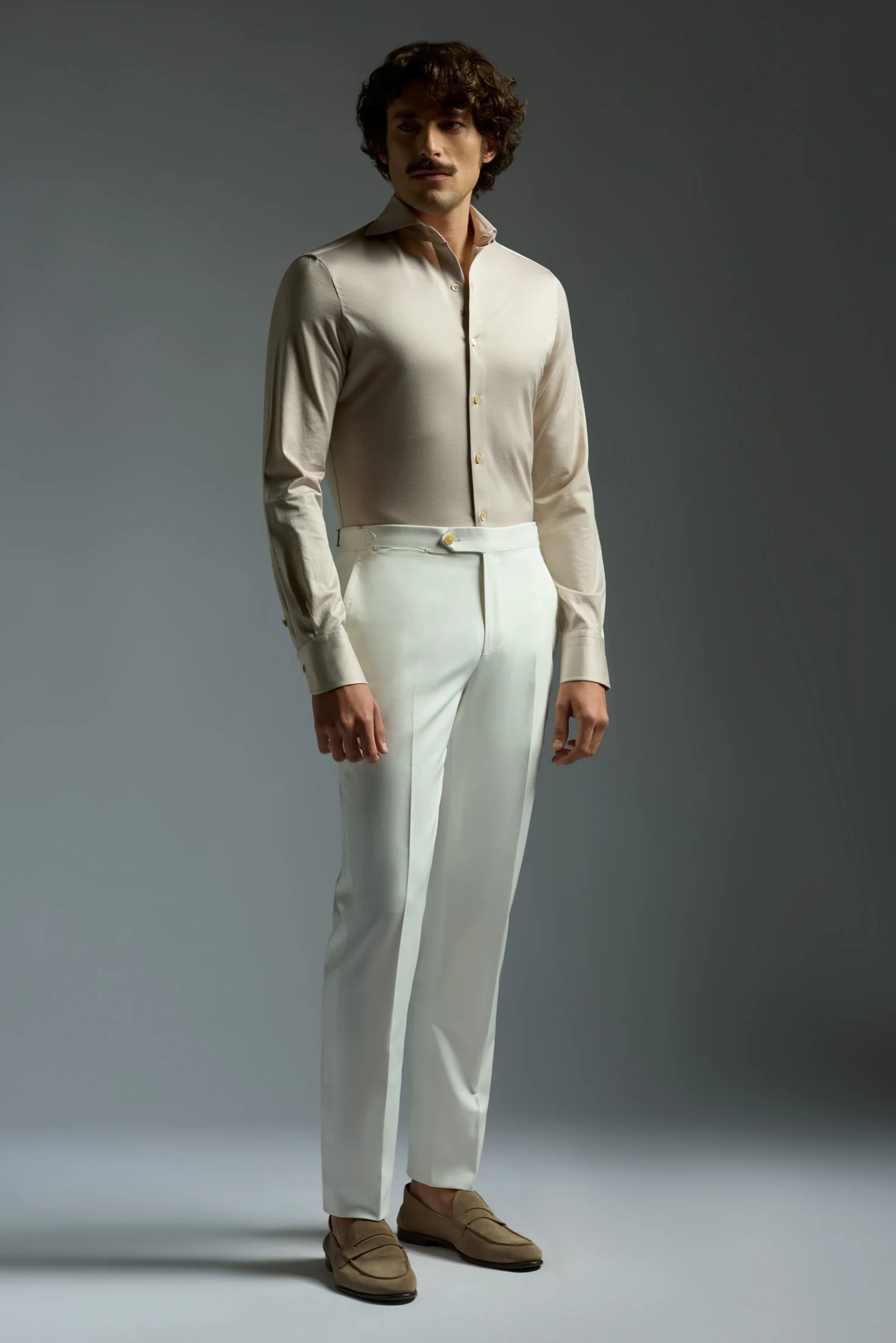 Filo di Scozia Long Sleeve Jersey Shirt - Image 7