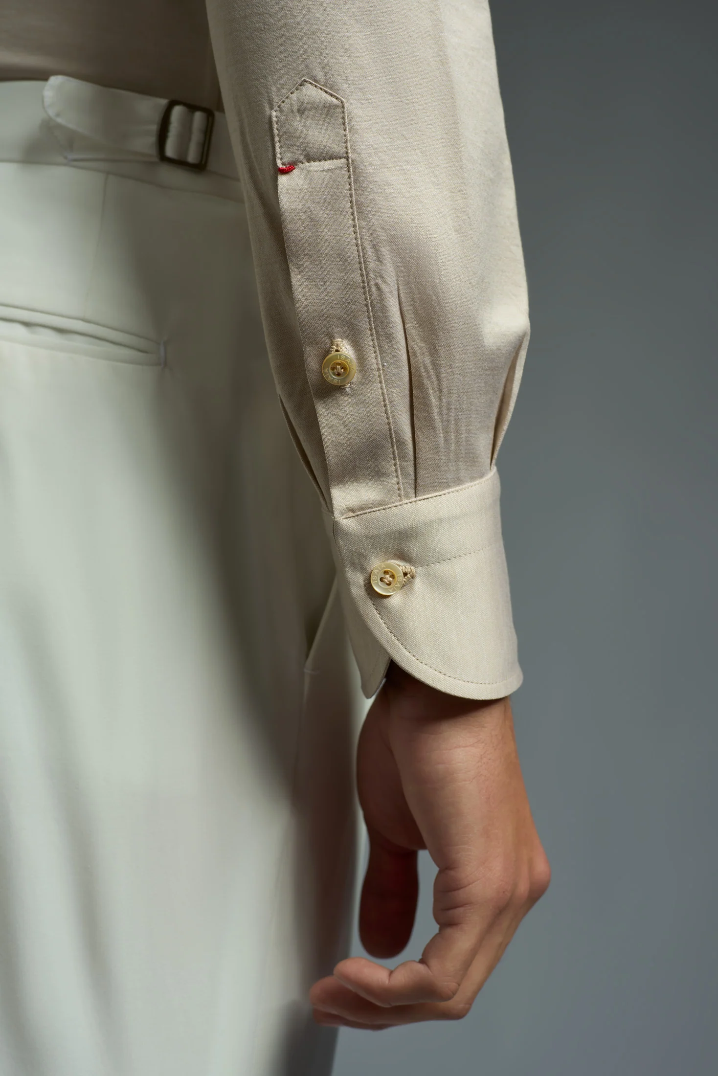 Filo di Scozia Long Sleeve Jersey Shirt - Image 9