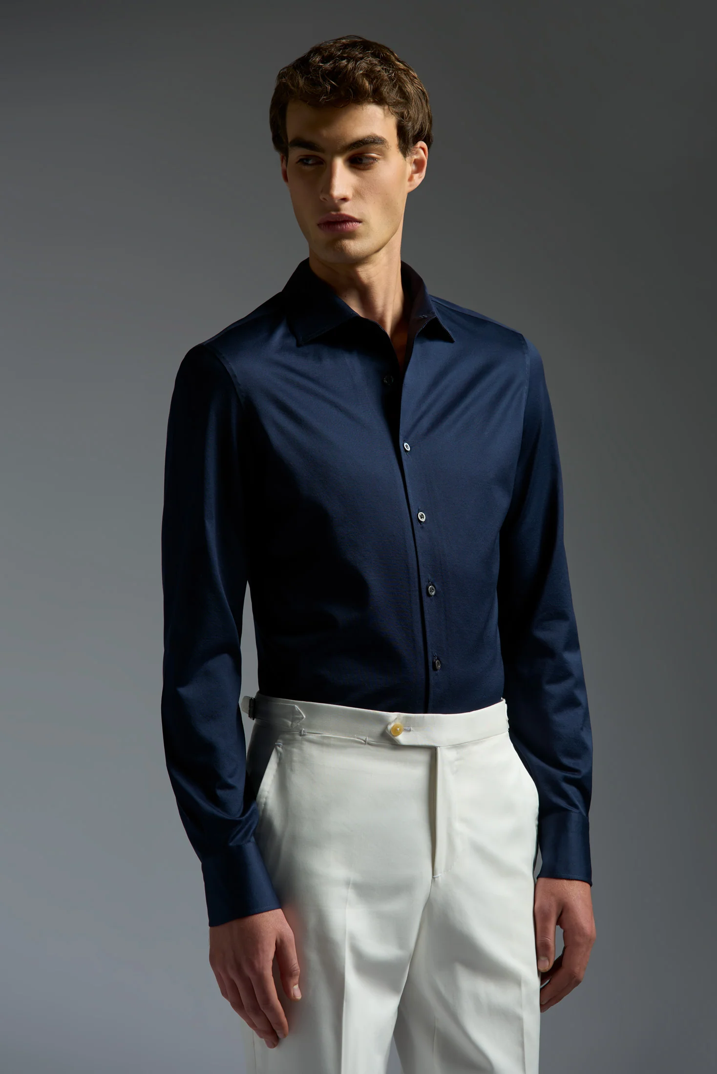 Filo di Scozia Long Sleeve Jersey Shirt