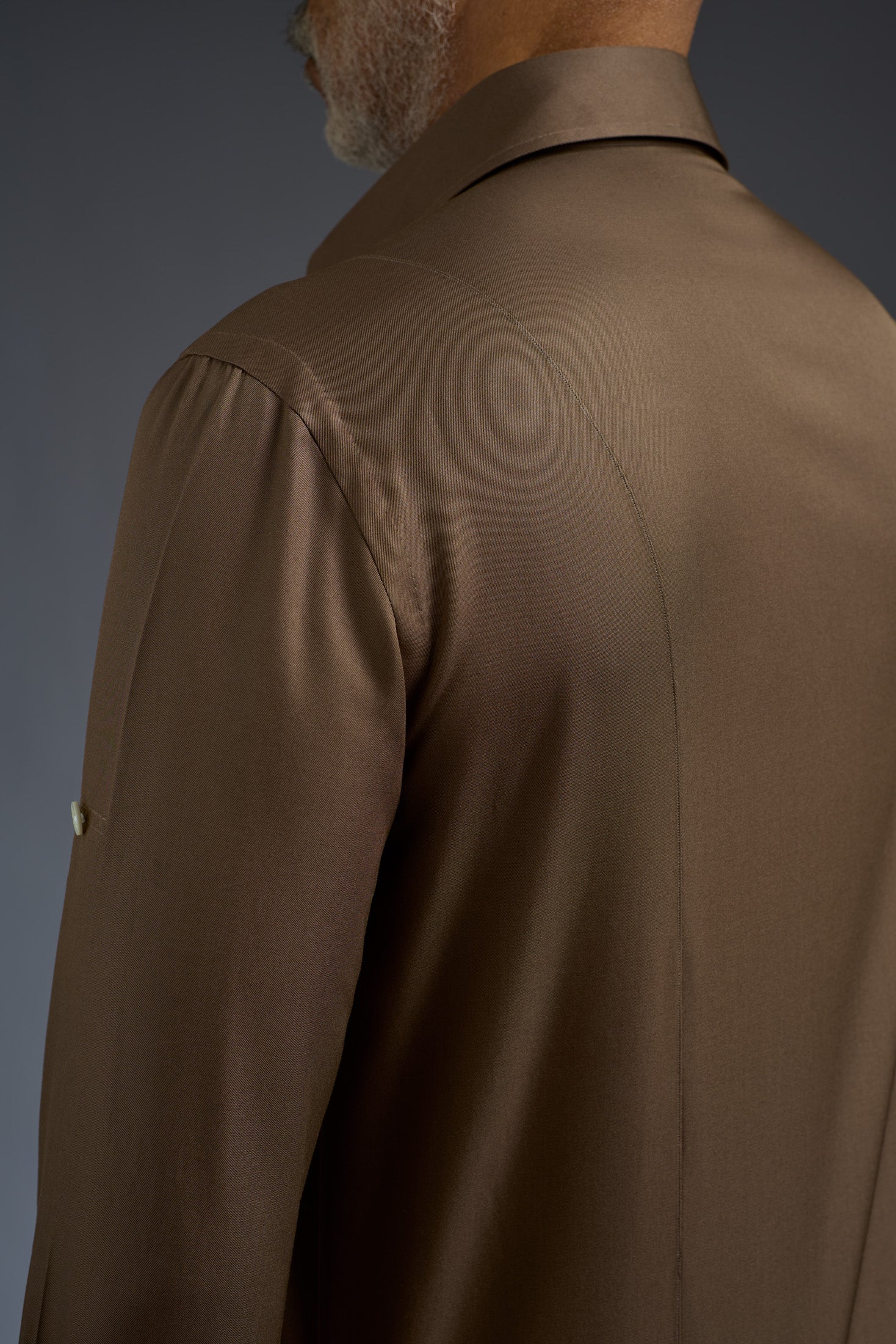 Cotton Gabardine Tailored Shirt - Image 5