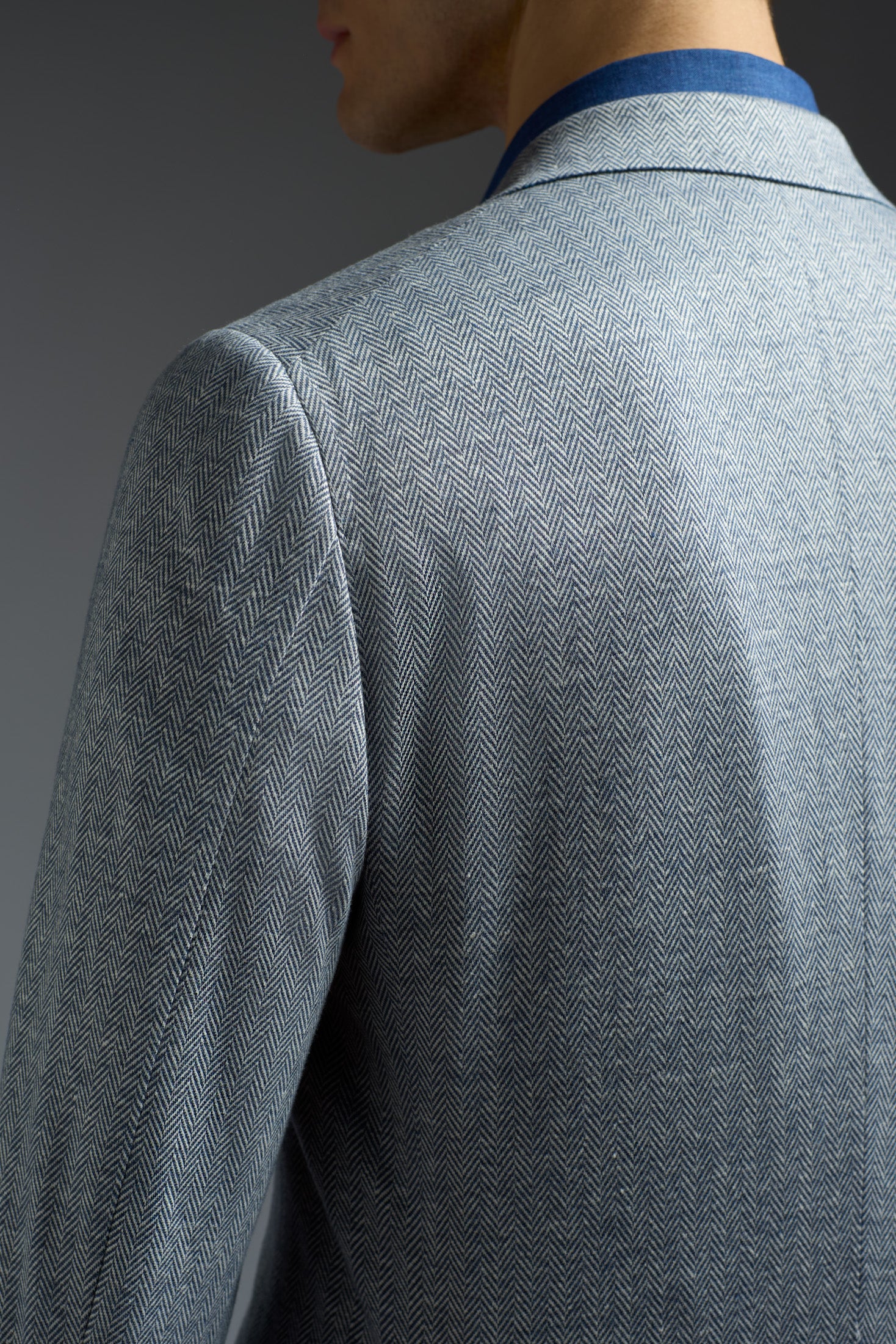 Linen and Cotton Domenico Blazer - Image 5