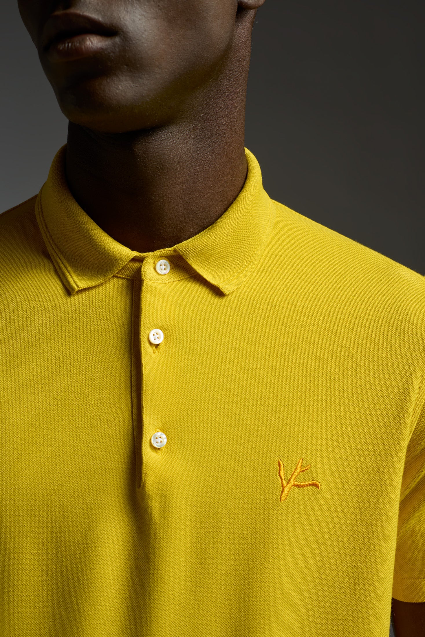 Garment Dyed Cotton Piquet Short Sleeve Polo - Image 4