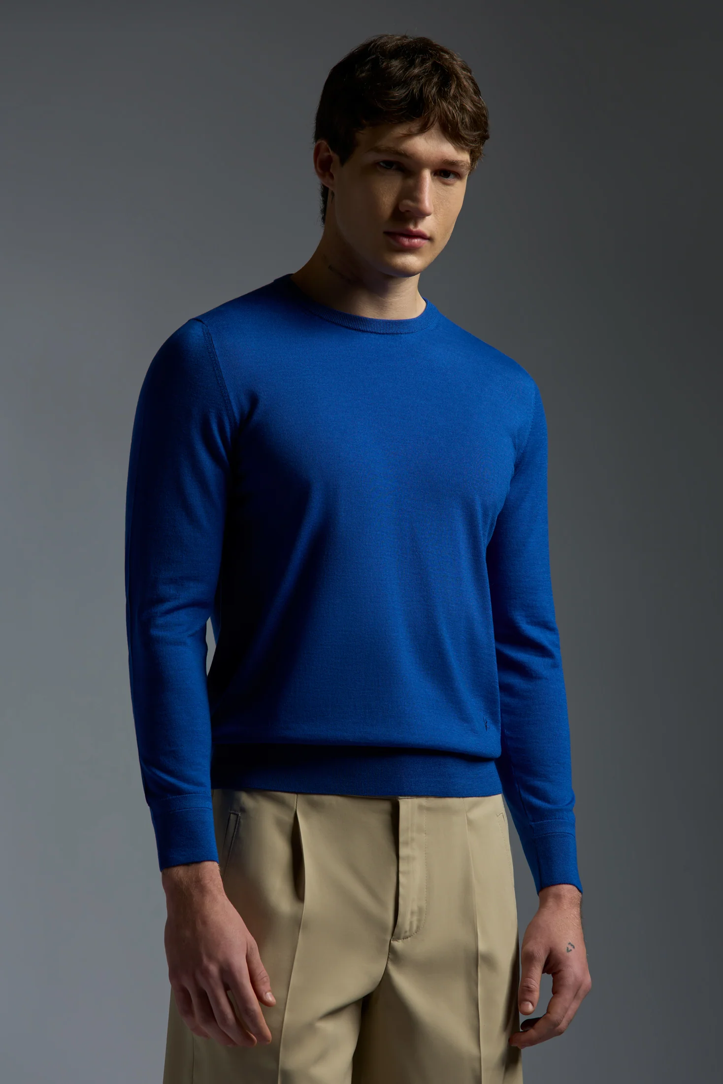 Crew Neck FILO DI CORALLO 15,5 MICRON - Image 11