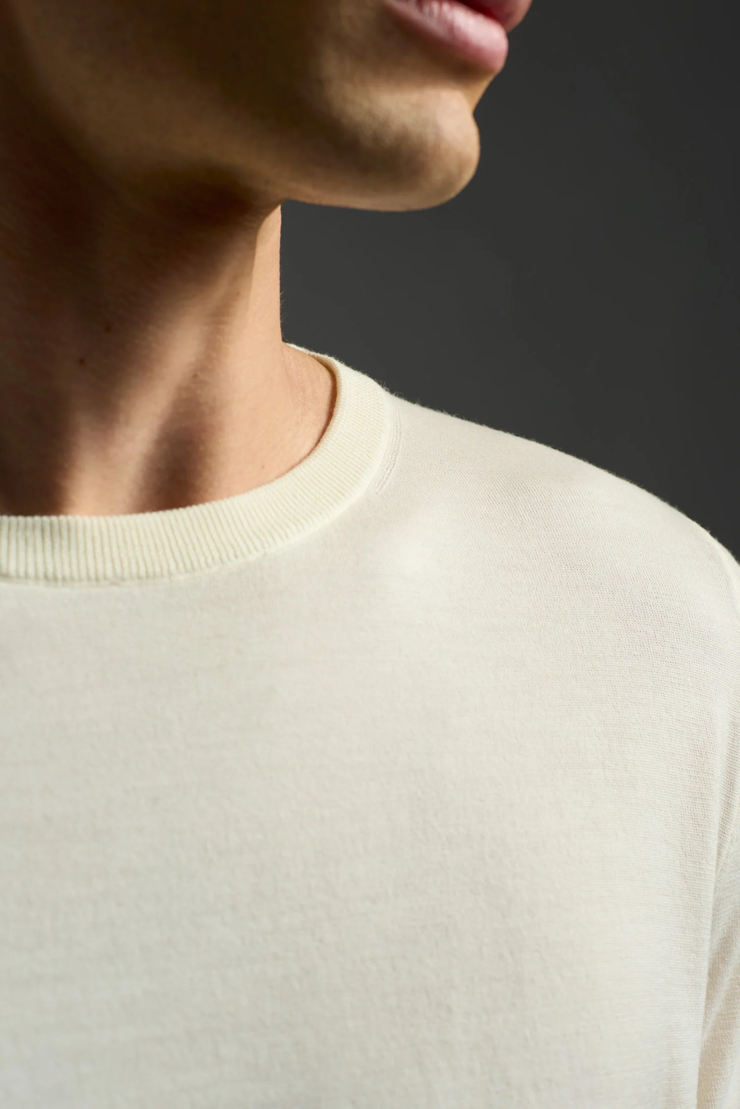Crew Neck FILO DI CORALLO 15,5 MICRON - Image 3
