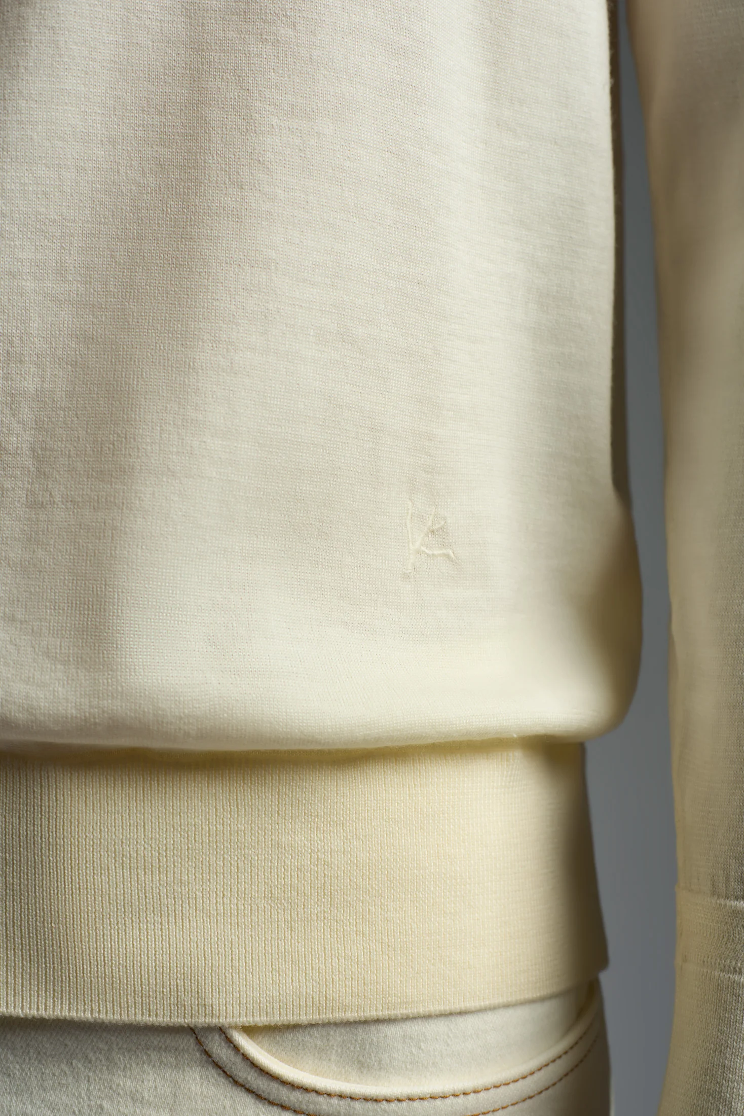 Crew Neck FILO DI CORALLO 15,5 MICRON - Image 4
