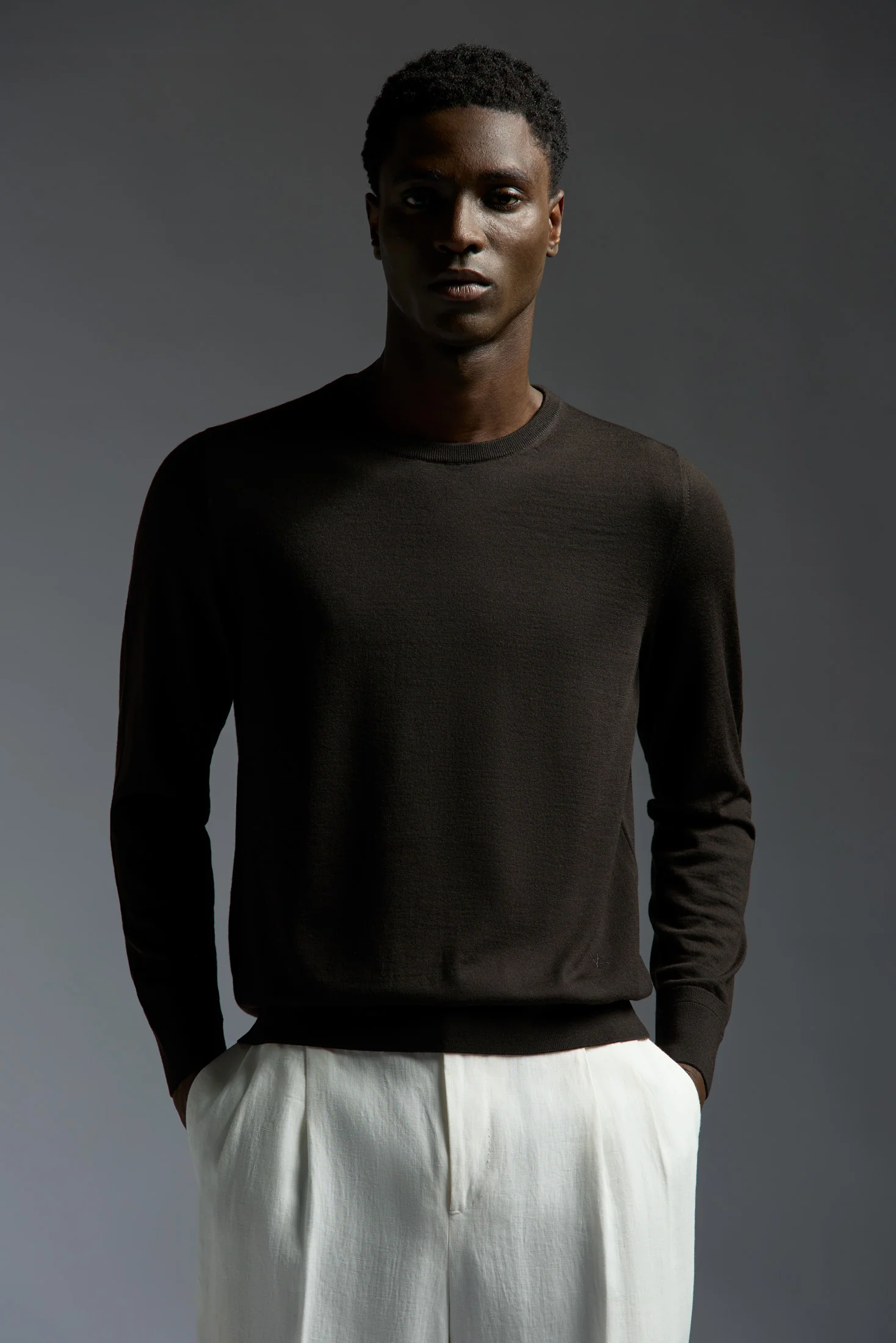 Crew Neck FILO DI CORALLO 15,5 MICRON - Image 6