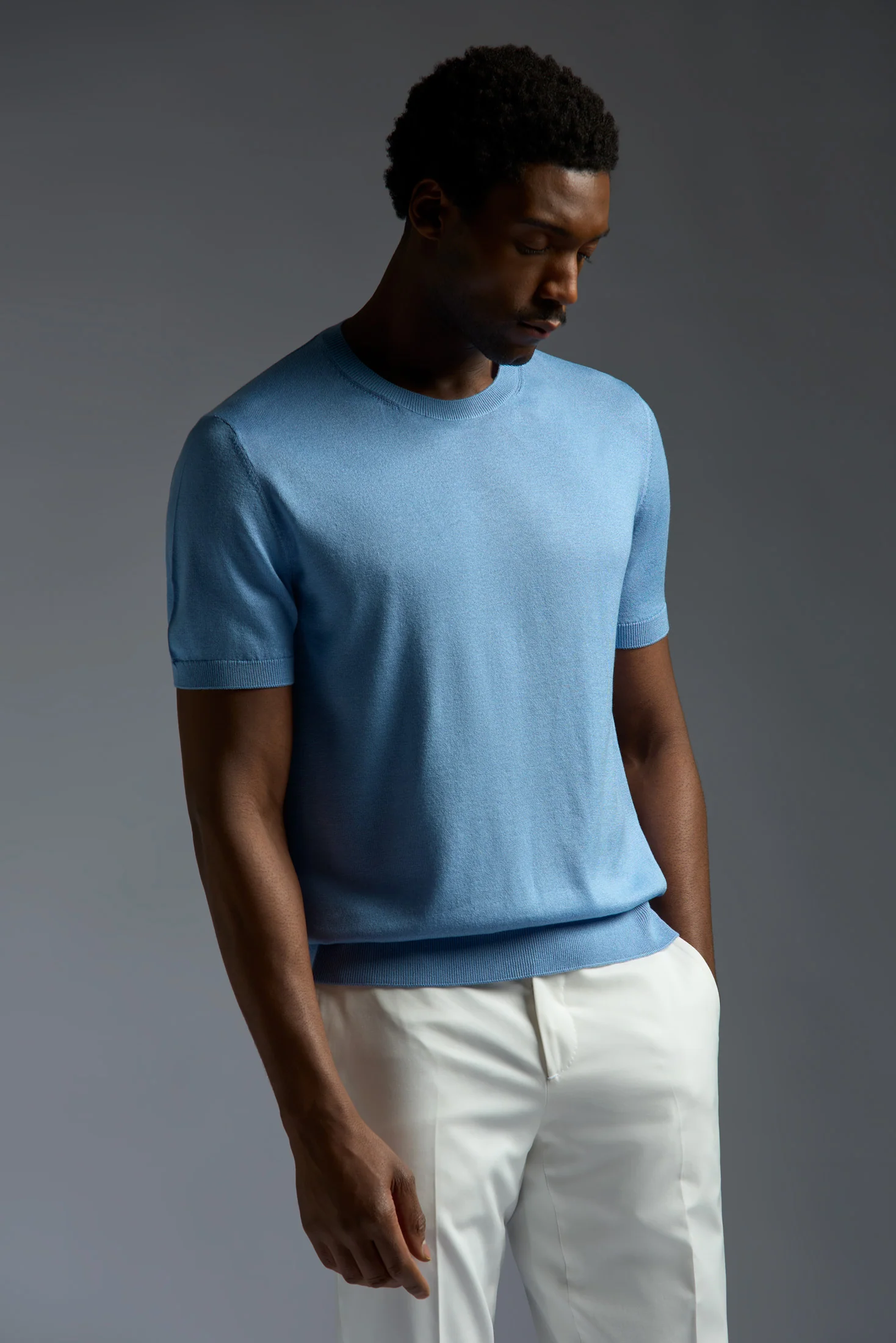 Mulkberry Silk and Cashmere T-Shirt