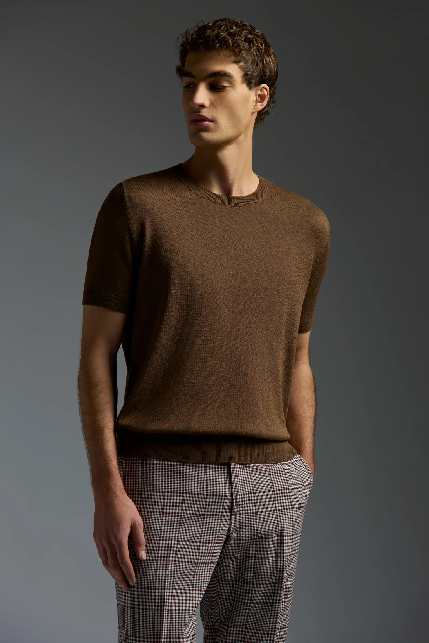 Mulkberry Silk and Cashmere T-Shirt - Image 11