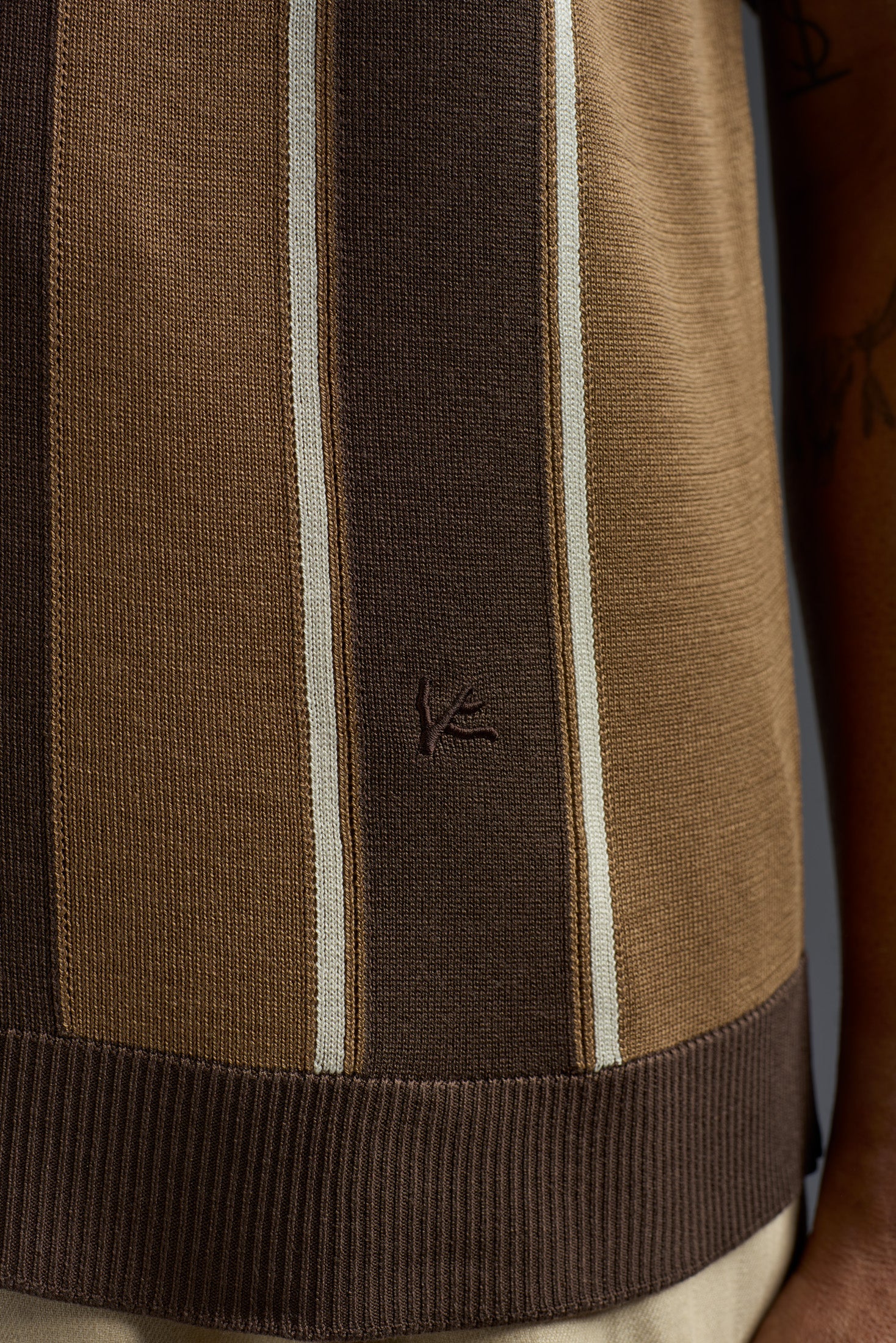 Mulberry Silk Colorblock Polo - Image 4