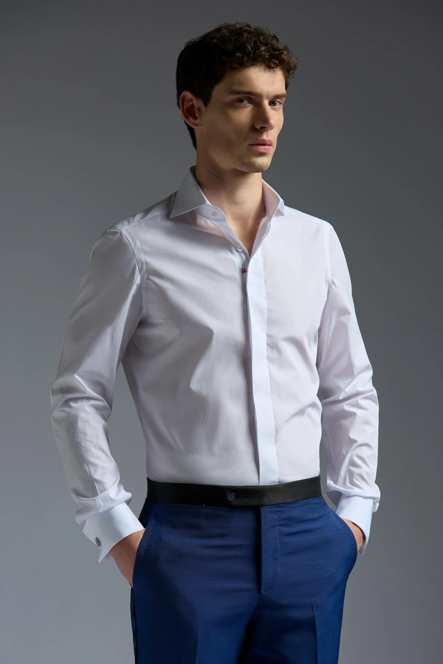 Cotton Mix Dress Shirt