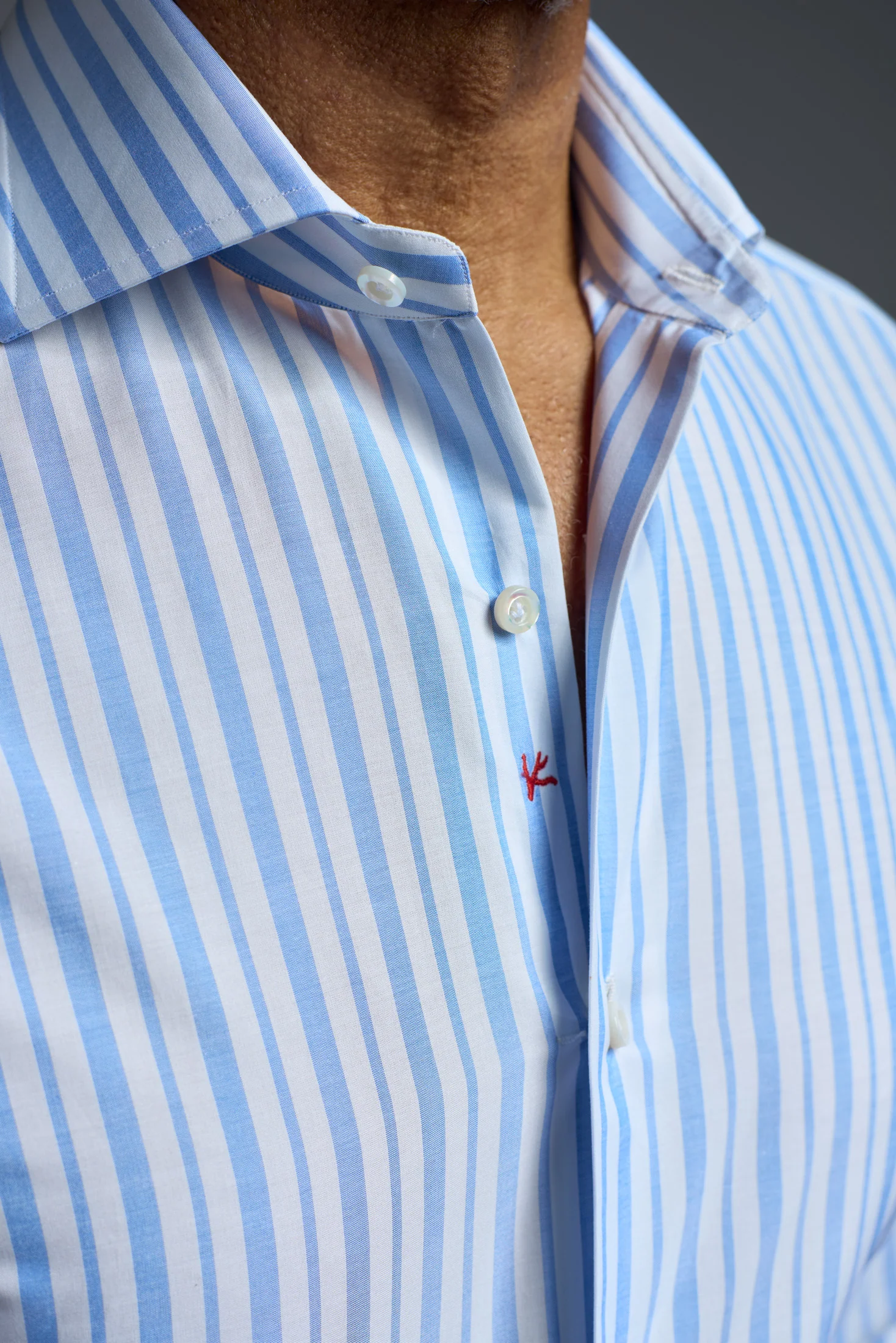 Cotton Mix Dress Shirt - Image 3
