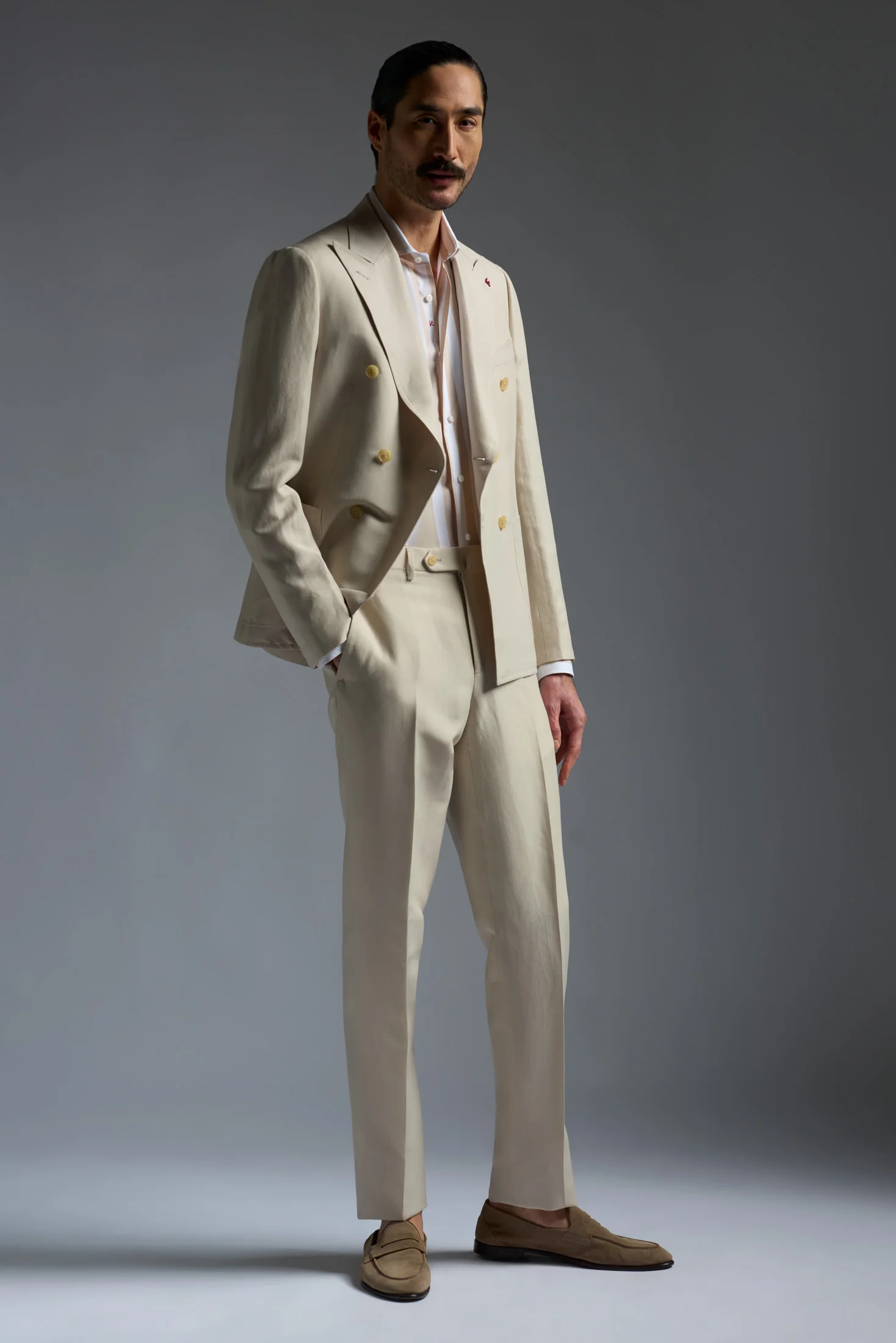 Cotton Mix Dress Shirt - Image 2