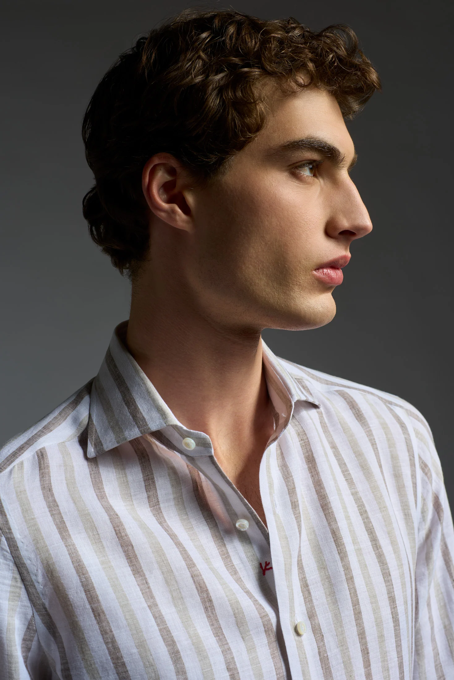 Linen Milano Mix Shirt - Image 13