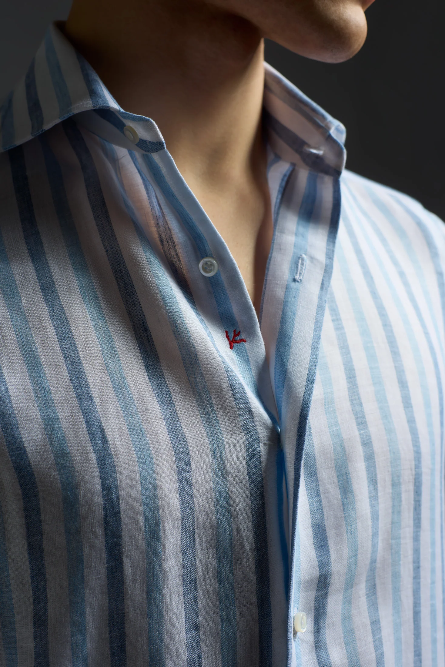Linen Milano Mix Shirt - Image 8