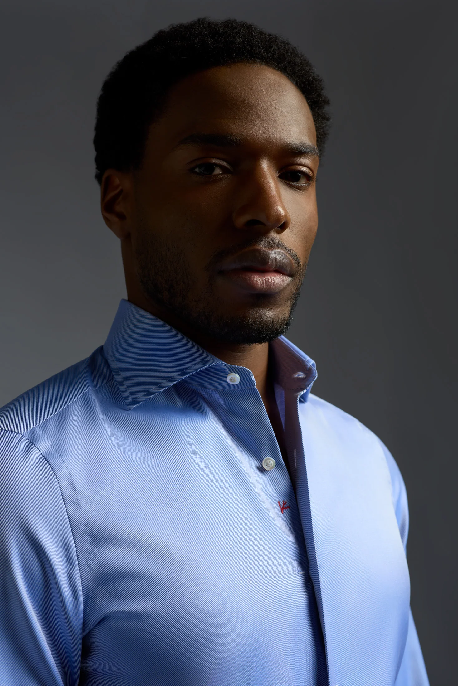 Cotton Mix Dress Shirt - Image 3