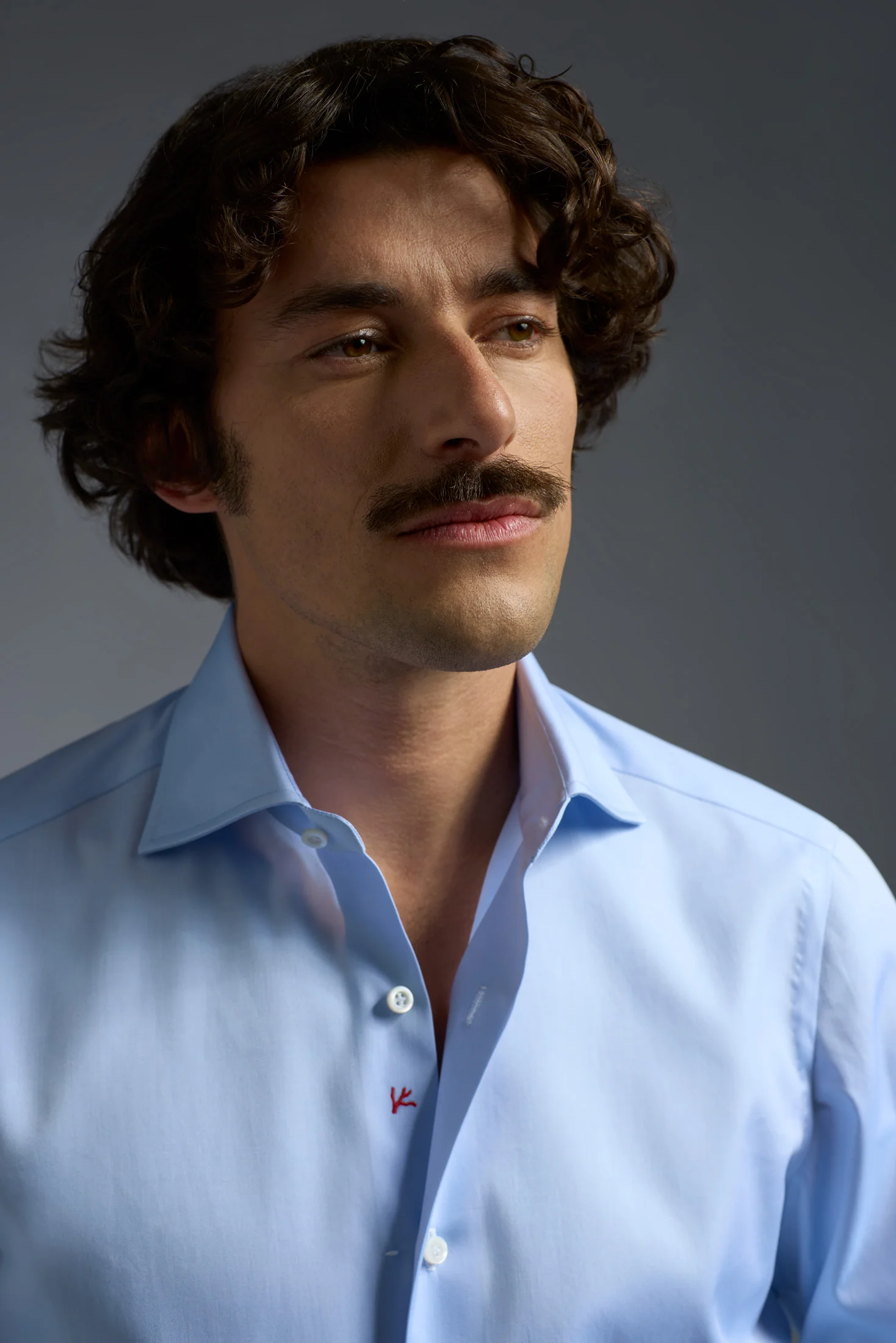 Cotton Mix Dress Shirt - Image 3
