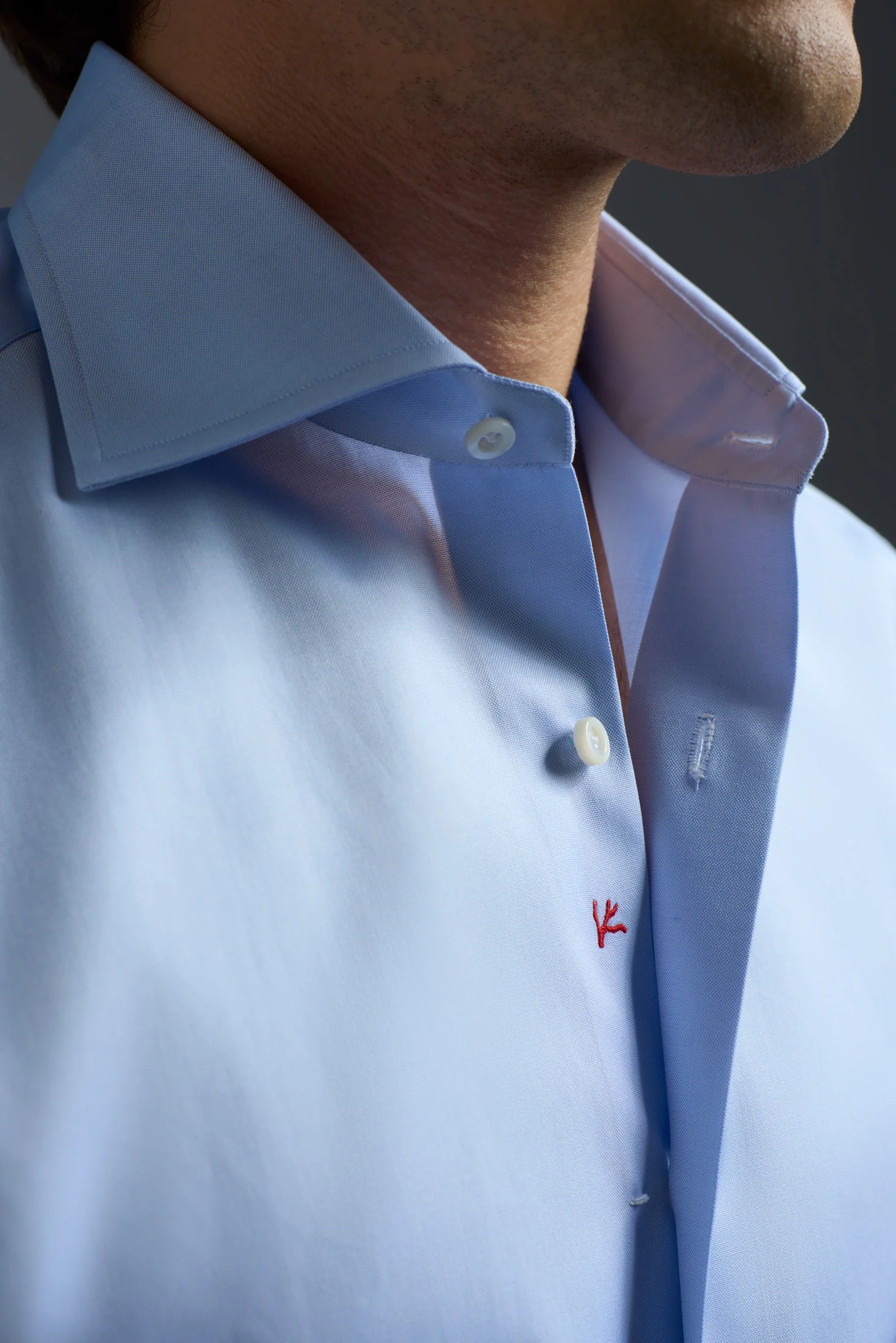 Cotton Mix Dress Shirt - Image 4