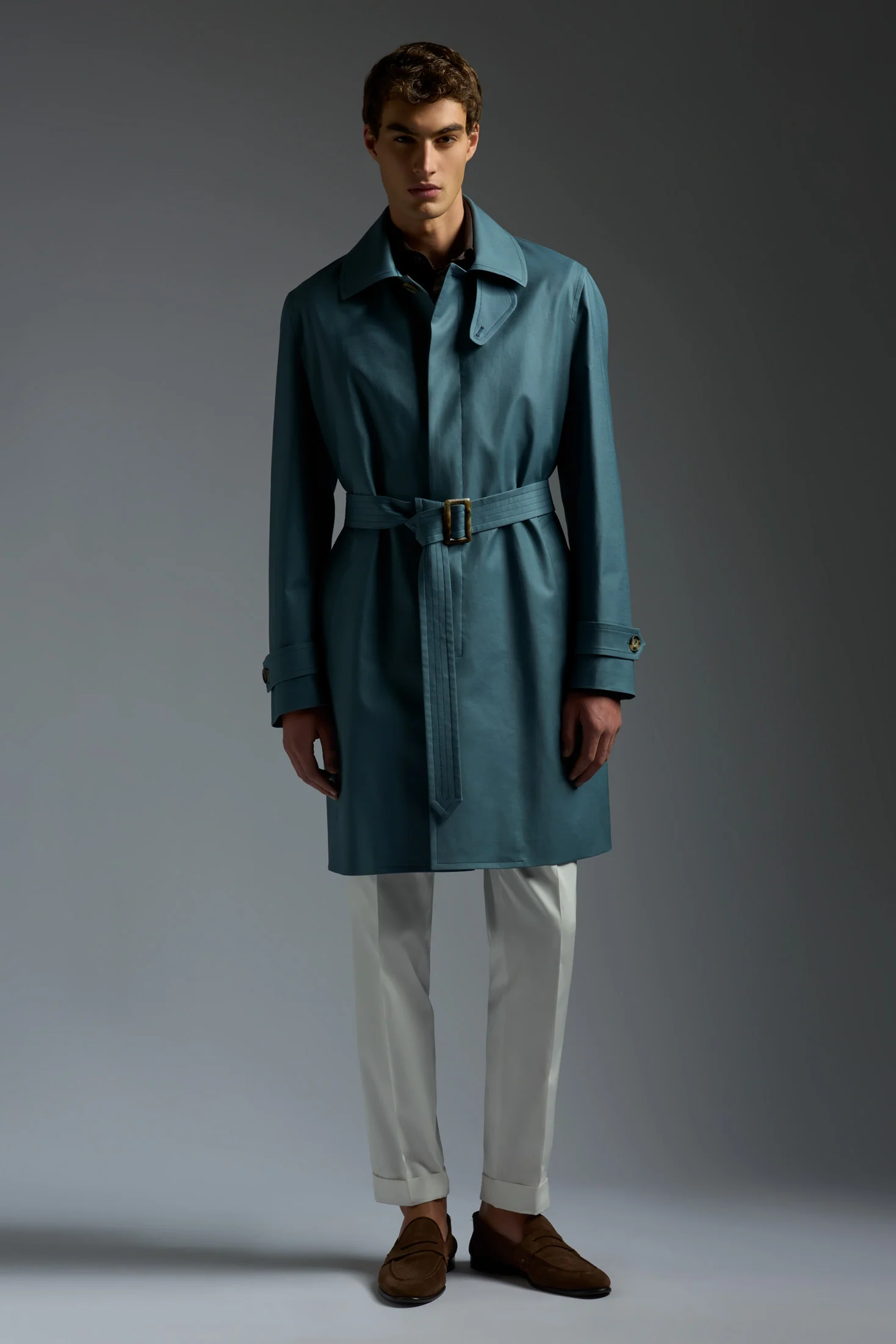 Single-Breasted Trench Coat