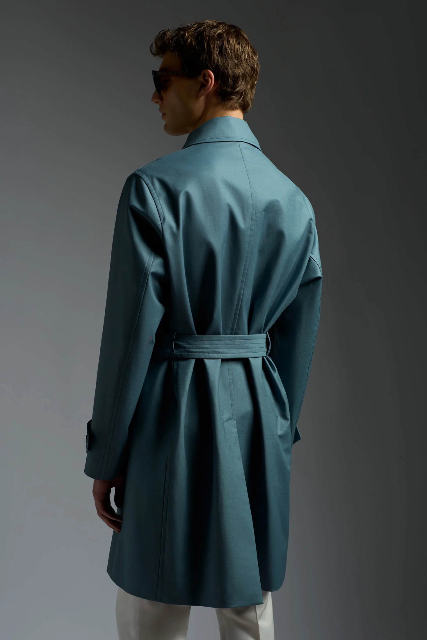 Single-Breasted Trench Coat - Image 5